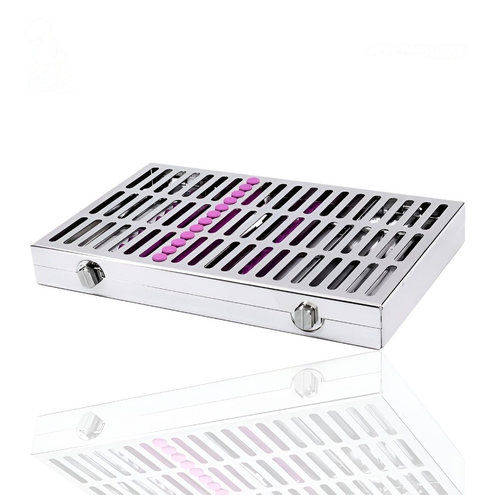 CASSETTE 12 INSTRUMENTOS MORADO HU-FRIEDY