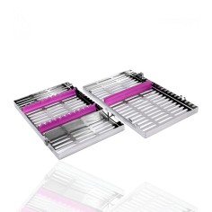 CASSETTE 12 INSTRUMENTOS MORADO HU-FRIEDY