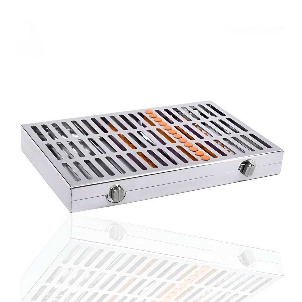 CASSETTE 12 INSTRUMENTOS NARANJA HU-FRIEDY