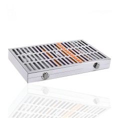 CASSETTE 12 INSTRUMENTOS NARANJA HU-FRIEDY