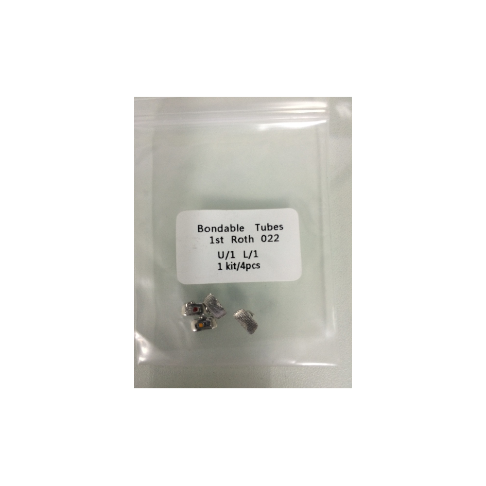 Tubos con malla 4pz 1er molar Tubos con malla 4pz 1er molar