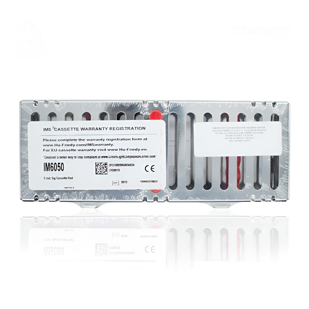 CASSETTE 5 INSTRUMENTOS ROJO HU-FRIEDY