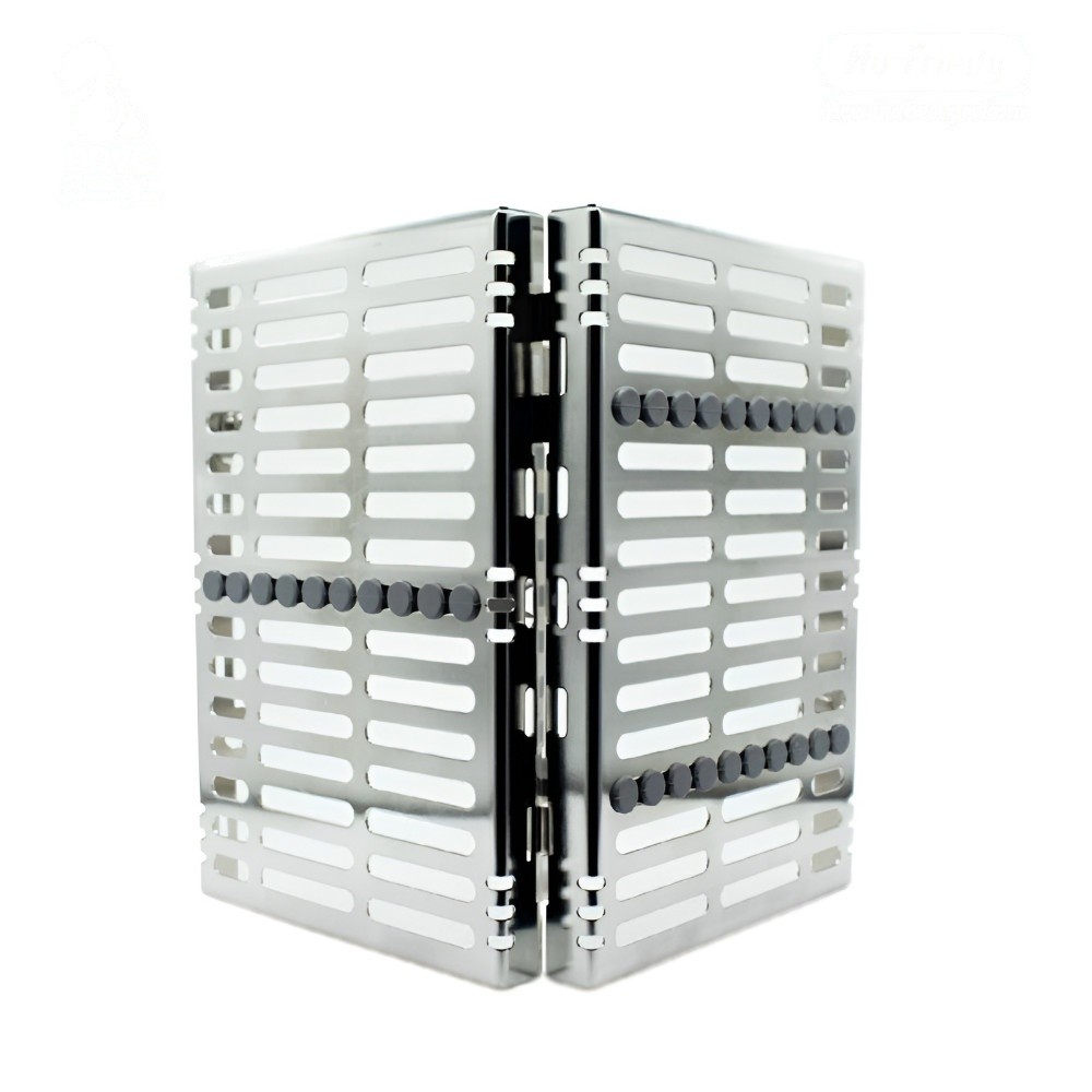 CASSETTE 10 INSTRUMENTOS GRIS HU-FRIEDY