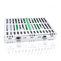 CASSETTE 8 INSTRUMENTOS VERDE HU-FRIEDY