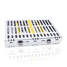 CASSETTE 8 INSTRUMENTOS AMARILLO HU-FRIEDY