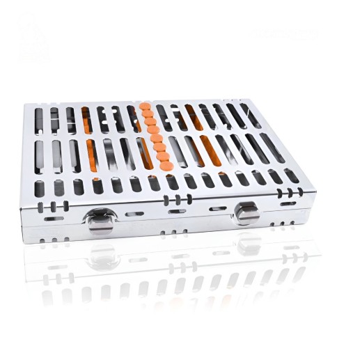 CASSETTE 8 INSTRUMENTOS NARANJA HU-FRIEDY