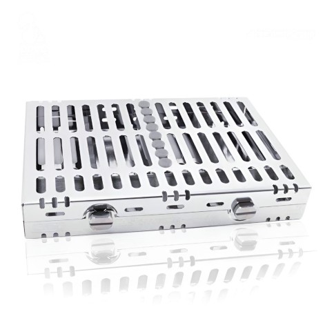 CASSETTE 8 INSTRUMENTOS GRIS HU-FRIEDY