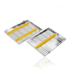 CASSETTE 20 INSTRUMENTOS AMARILLO HU-FRIEDY