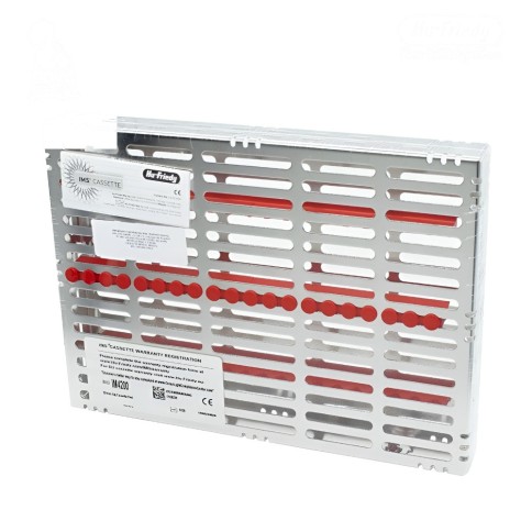 CASSETTE 20 INSTRUMENTOS ROJO HU-FRIEDY