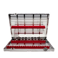 CASSETTE 20 INSTRUMENTOS ROJO HU-FRIEDY