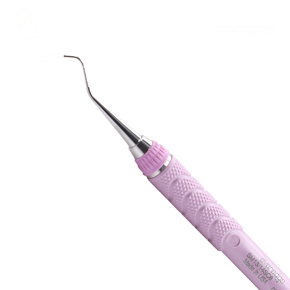 CURETA/RASPADOR MCCALL 13/14S MANGO ROSA HU-FRIEDY