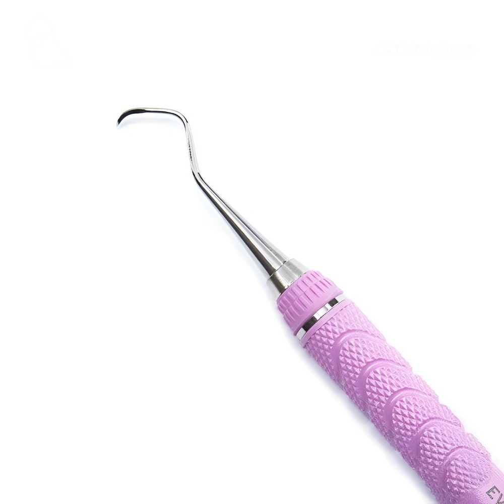 CURETA/RASPADOR MCCALL 13/14 MANGO ROSA HU-FRIEDY