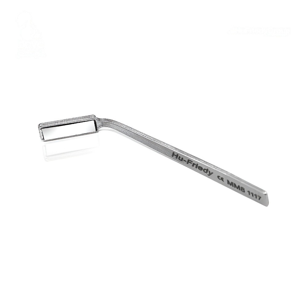 MICROESPEJO RECTANGULAR GRANDE DE RODIO (2X7MM) HU-FRIEDY