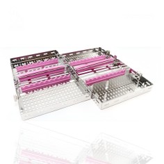 CASSETTE DOBLE 20 INSTRUMENTOS MORADO HU-FRIEDY