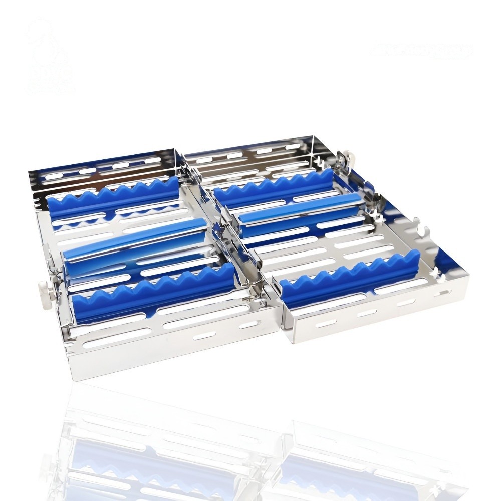 CASSETTE DOBLE 14 INSTRUMENTOS AZUL HU-FRIEDY