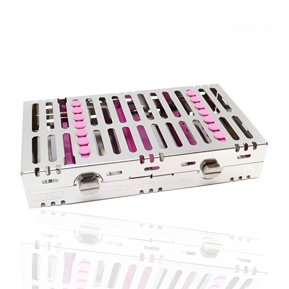 CASSETTE DOBLE 14 INSTRUMENTOS MORADO HU-FRIEDY