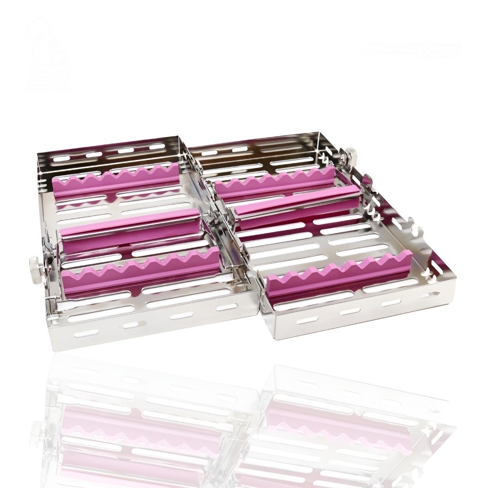 CASSETTE DOBLE 14 INSTRUMENTOS MORADO HU-FRIEDY