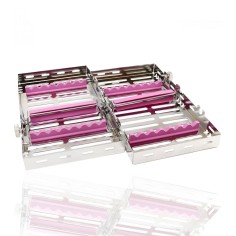 CASSETTE DOBLE 14 INSTRUMENTOS MORADO HU-FRIEDY