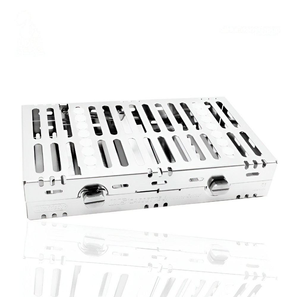 CASSETTE DOBLE 14 INSTRUMENTOS BLANCO HU-FRIEDY