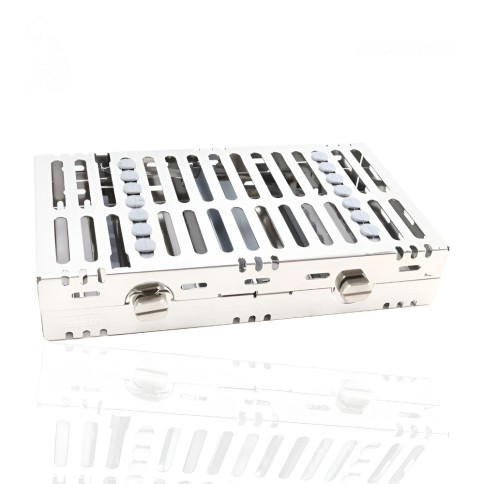 CASSETTE DOBLE 14 INSTRUMENTOS GRIS HU-FRIEDY