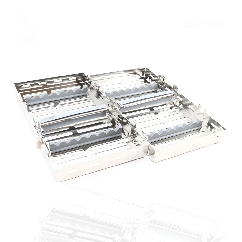 CASSETTE DOBLE 14 INSTRUMENTOS GRIS HU-FRIEDY