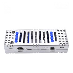 CASSETTE DOBLE 8 INSTRUMENTOS AZUL HU-FRIEDY