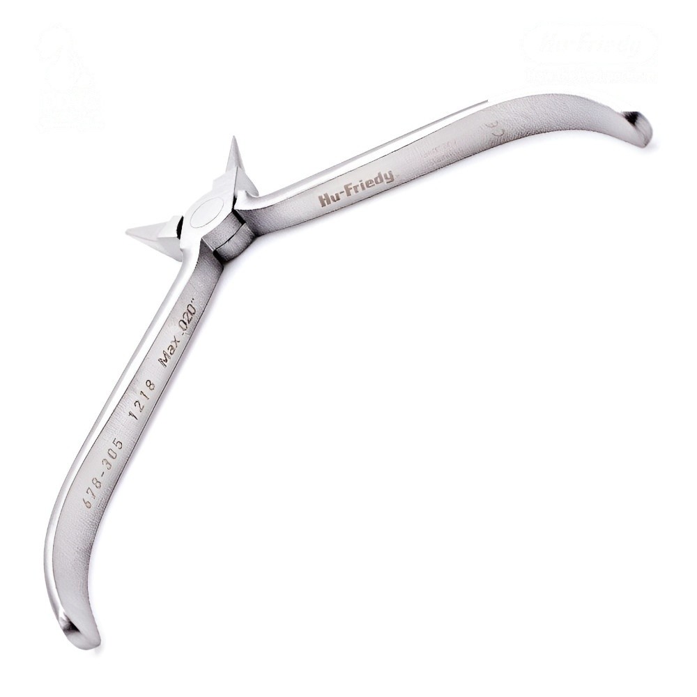 PINZA DOS PICOS CON MUESCA (PICO DE PAJARO/139) HU-FRIEDY