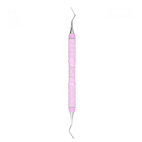 CURETA COLUMBIA PARA POSTERIORES 4R/4L MANGO ROSA HU-FRIEDY