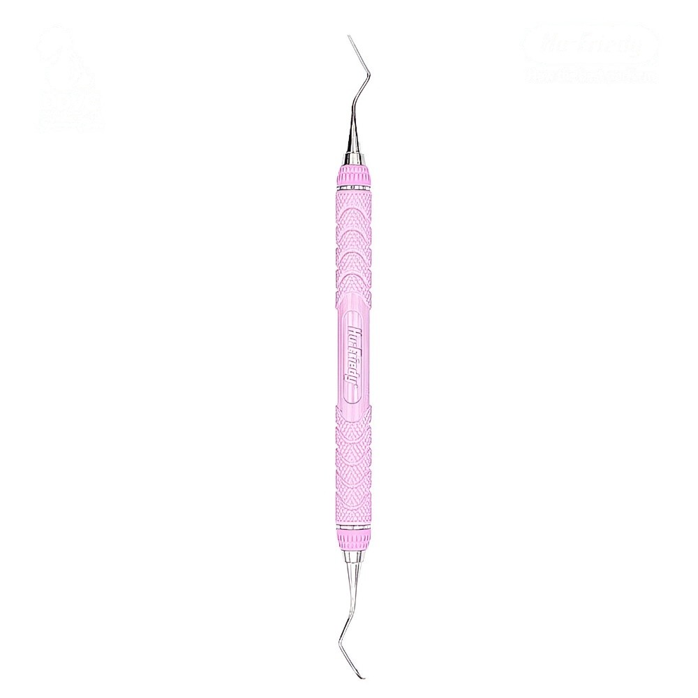 CURETA COLUMBIA PARA POSTERIORES 4R/4L MANGO ROSA HU-FRIEDY