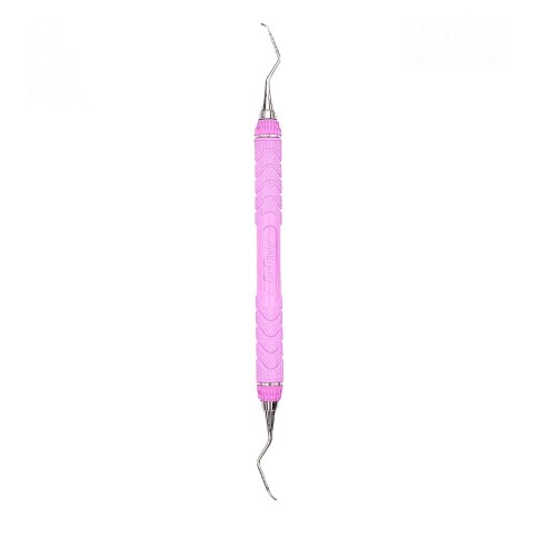 CURETA COLUMBIA PARA ANTERIORES 2R/2L MANGO ROSA HU-FRIEDY