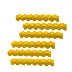 REPUESTOS CASSETTE DOBLE 14 INSTRUMENTOS AMARILLO HU-FRIEDY