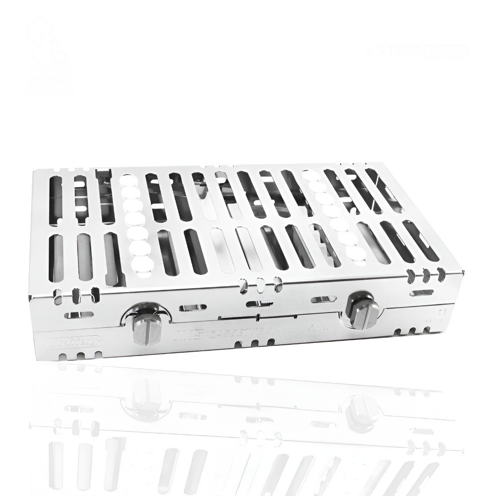CASSETTE DOBLE 14 INSTRUMENTOS ORTODONCIA BLANCO HU-FRIEDY