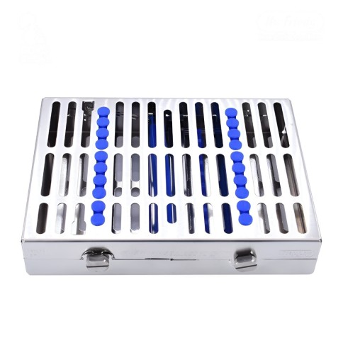 CASSETTE DOBLE 20 INSTRUMENTOS AZUL ORTODONCIA HU-FRIEDY