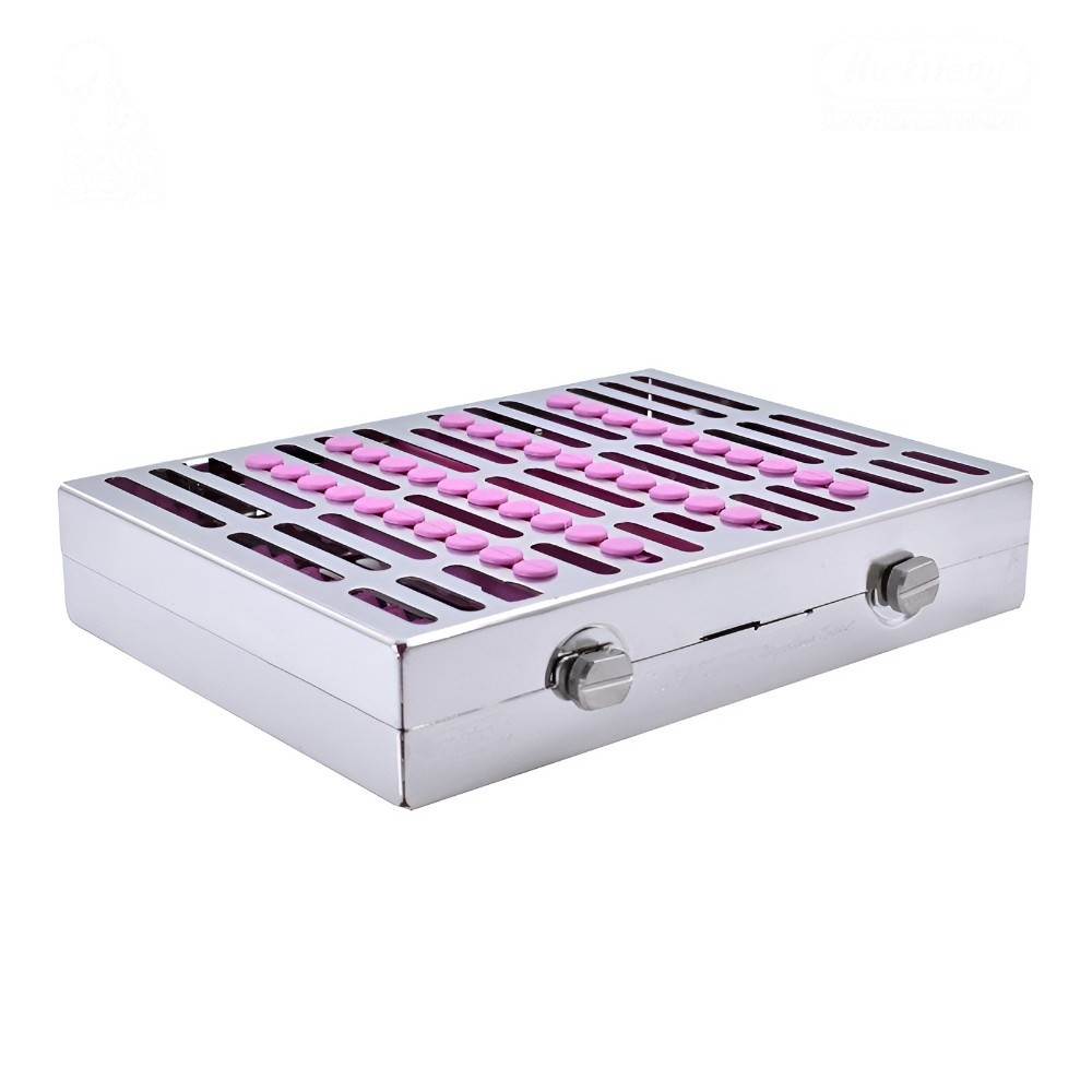 CASSETTE DOBLE 20 INSTRUMENTOS MORADO ORTODONCIA HU-FRIEDY