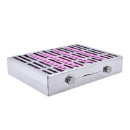 CASSETTE DOBLE 20 INSTRUMENTOS MORADO ORTODONCIA HU-FRIEDY