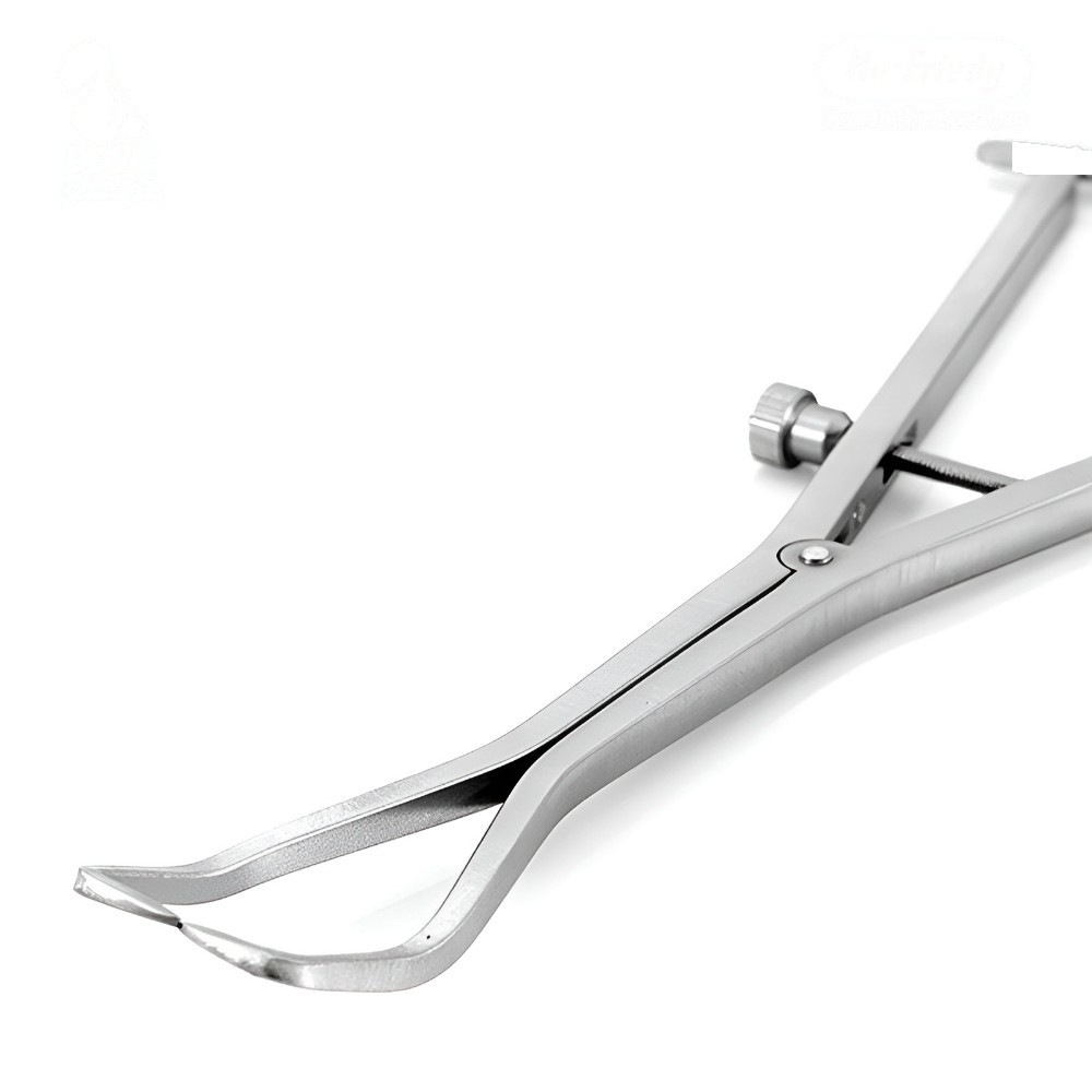 CALIBRADOR DE HUESO WEISS CURVO MODIFICADO 40MM HU-FRIEDY