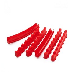 REPUESTOS CASSETTE DOBLE 14 INSTRUMENTOS ROJO (9140RAIL) HU-FRIEDY