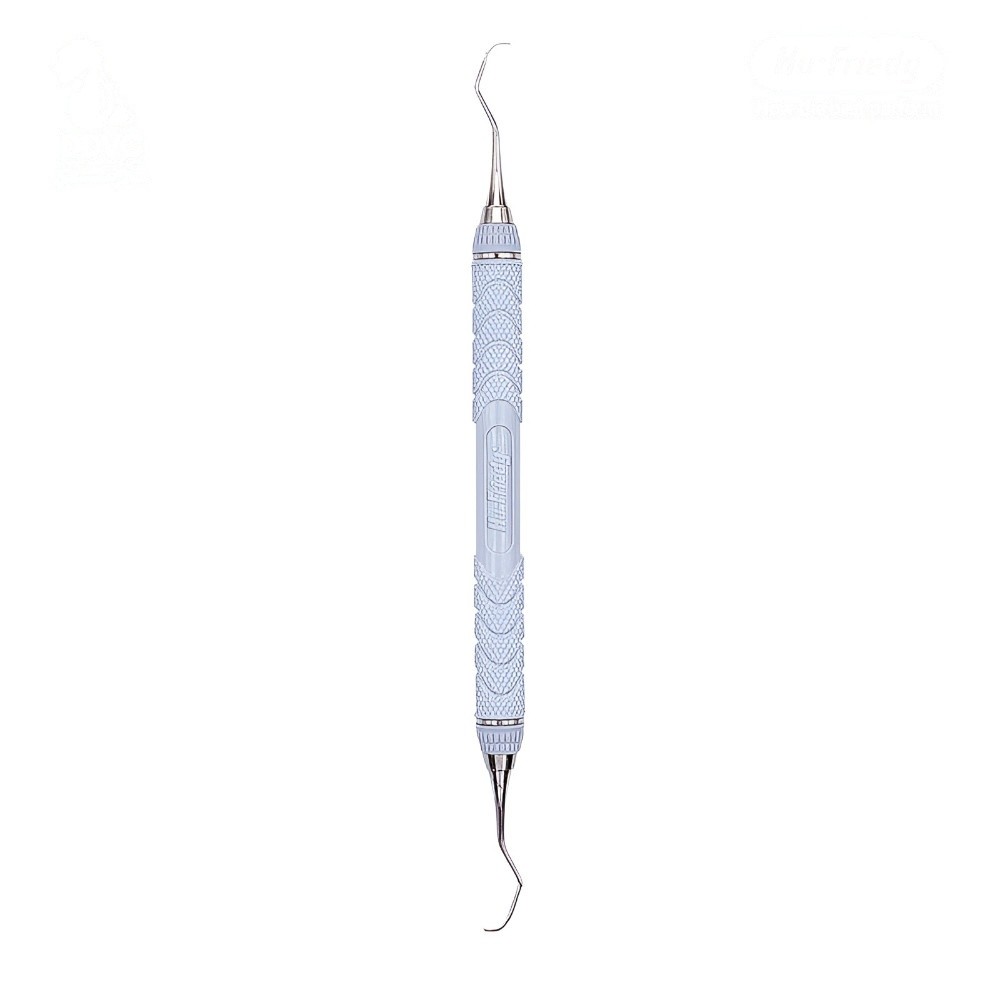 CURETA GRACEY 34 PARA ANTERIOR MANGO GRIS HU-FRIEDY