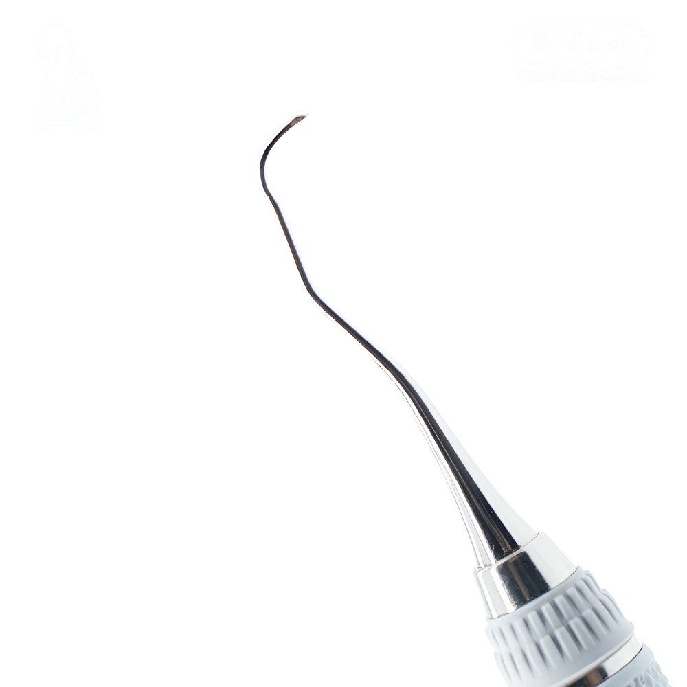 CURETA GRACEY 12 PARA ANTERIOR MANGO GRIS HU-FRIEDY