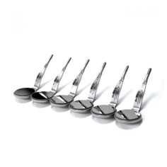 CAJA DE ESPEJO DOBLE NO.4 PIEZA CON 6 PIEZAS HU-FRIEDY