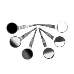 CAJA DE ESPEJO DOBLE NO.4 PIEZA CON 6 PIEZAS HU-FRIEDY