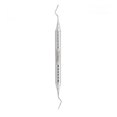 CURETA QUETIN PARA FURCA 2 BUCAL-LINGUAL MANGO 6 HU-FRIEDY