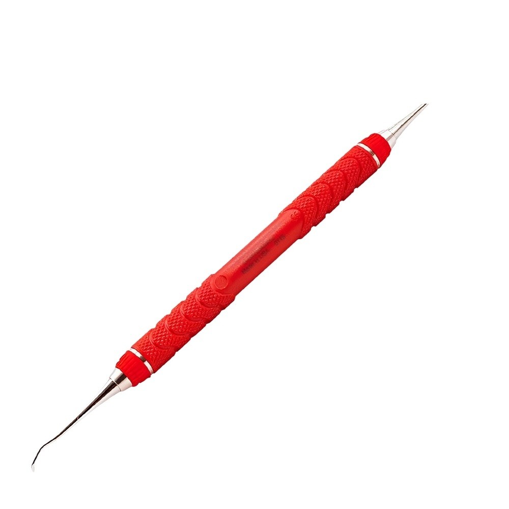 CURETA JACQUETTE MINI PARA POSTERIORES 3435 MANGO ROJO