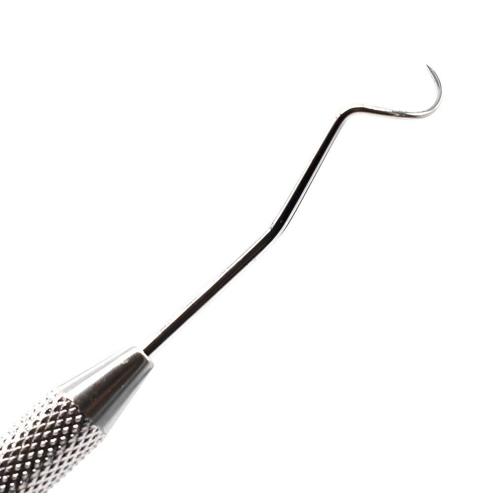 EXPLORADOR DE PUNTA DOBLE EXTREMO LARGO DERECHOIZQUIERDO HU FRIEDY