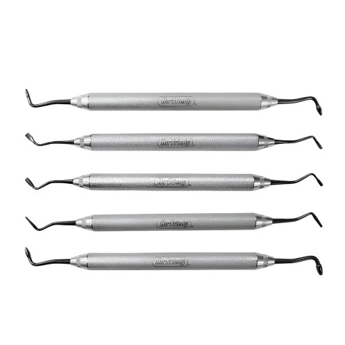 KIT ESPATULAS POSTERIORES PARA RESINA 5PZ XTSTITANIO