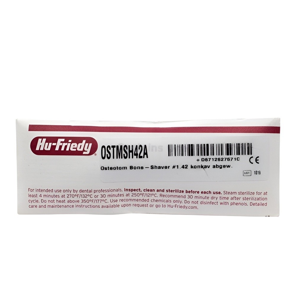 OSTEOTOMO INTERCAMBIABLE CONCAVO DE 4.2MM ANGULADO HU-FRIEDY