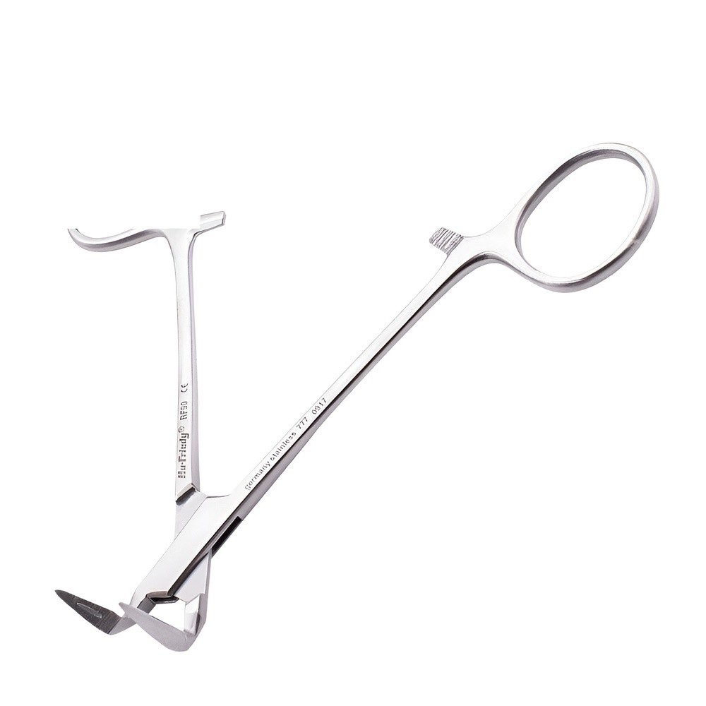PINZA STEIGLITZ 90 REMOVEDOR PERNO Y PUNTAS DE PLATA 12CM