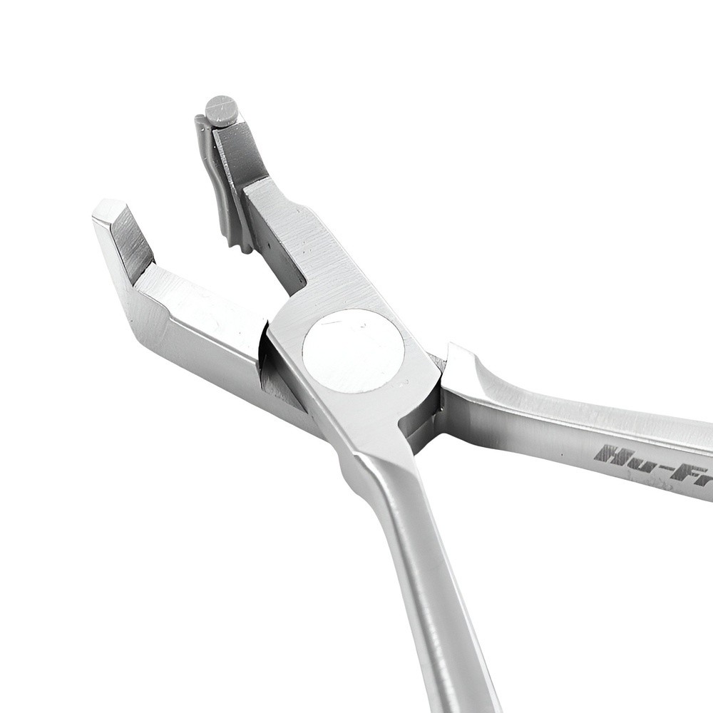 PINZAALICATE DE CORTE DISTAL DELGADA CON GOMA Y SEGURO