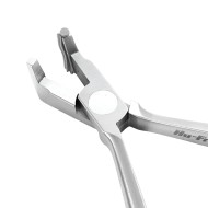 PINZAALICATE DE CORTE DISTAL DELGADA CON GOMA Y SEGURO