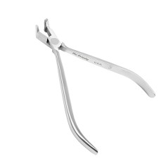 PINZAALICATE DE CORTE DISTAL DELGADA CON GOMA Y SEGURO